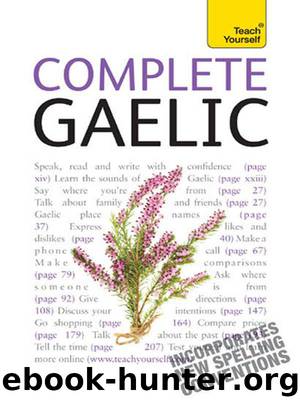 Complete Gaelic: Teach Yourself by Taylor Iain & Robertson Boyd
