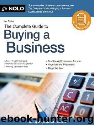 Complete Guide to Buying a Business,The by Steingold Fred S. Attorney