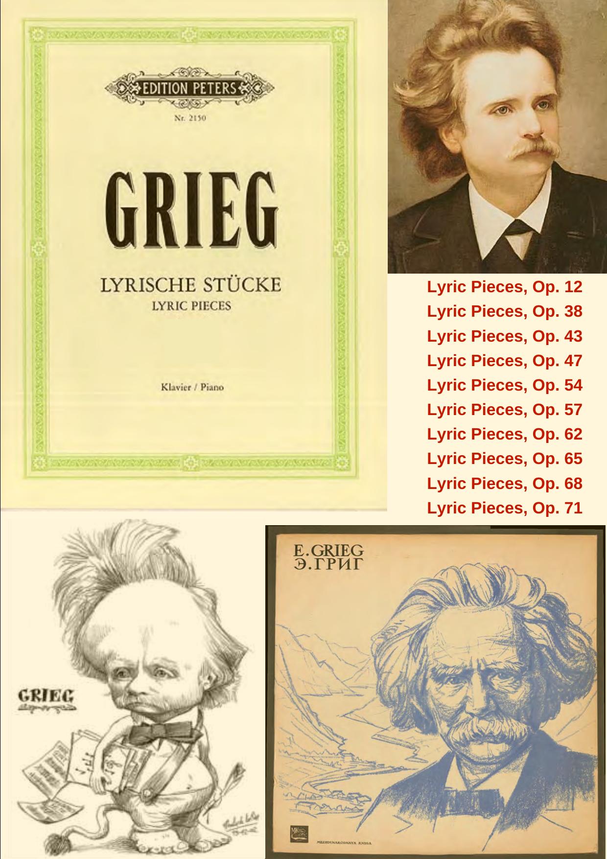 Complete Lyric Pieces by Grieg Edvard