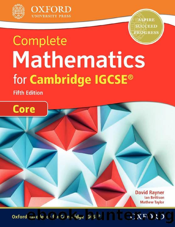 Complete Mathematics (Core) for IGCSE by Unknown