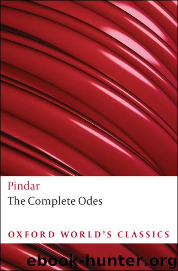 Complete Odes by Pindar; Verity Anthony; Instone Stephen