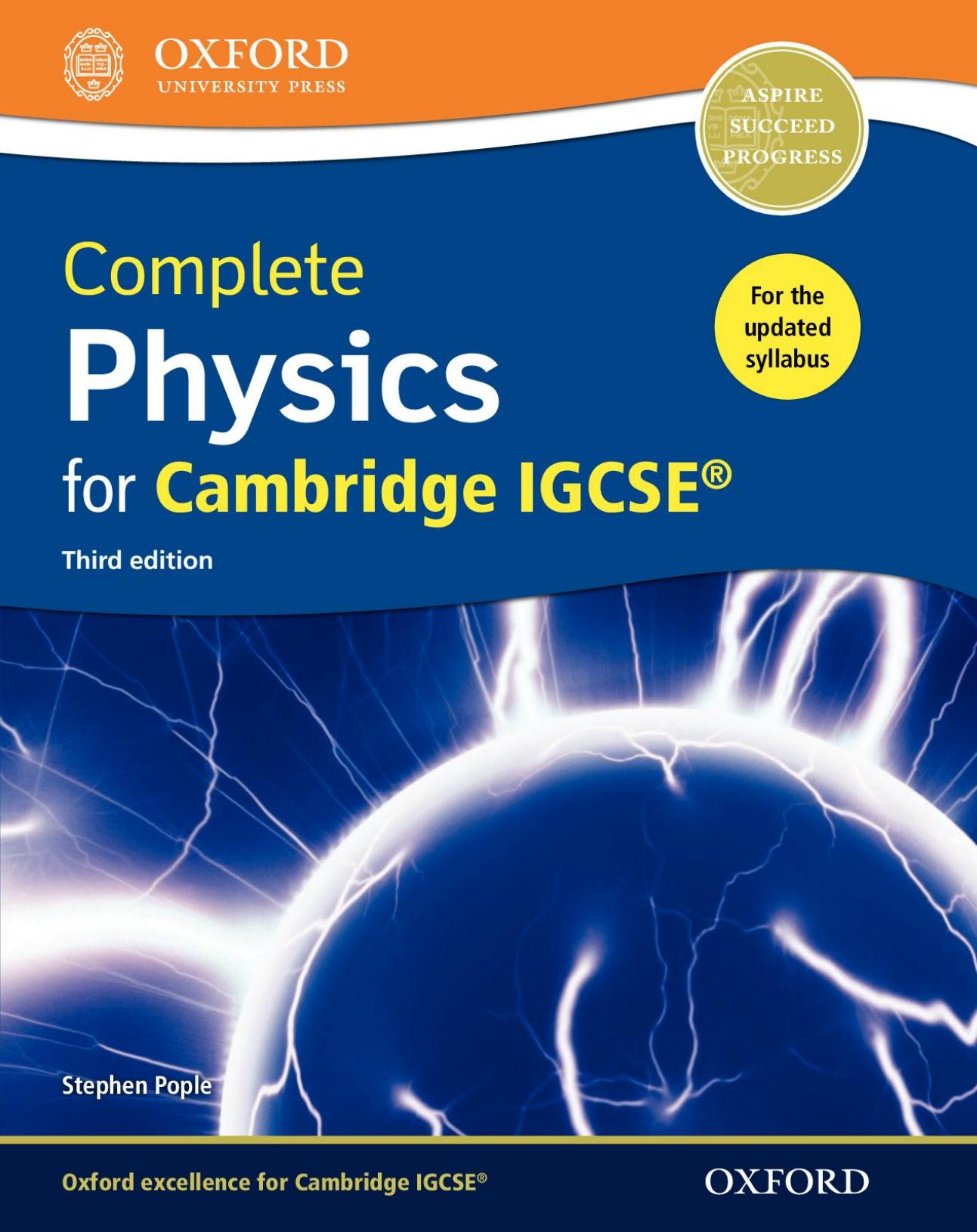 Complete Physics for IGCSE by Unknown