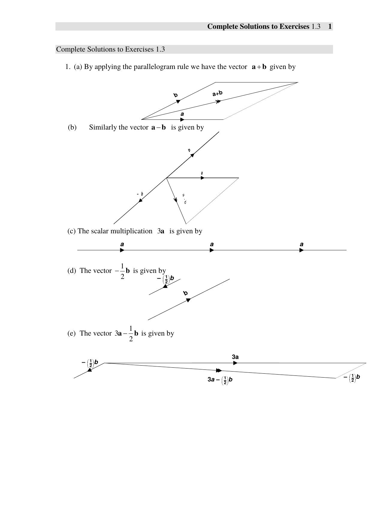 Complete Solutions to Exercises 3a by Your User Name