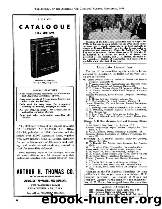Complete committees by Unknown