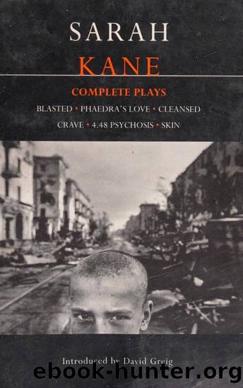 Complete plays by Kane Sarah 1971-1999