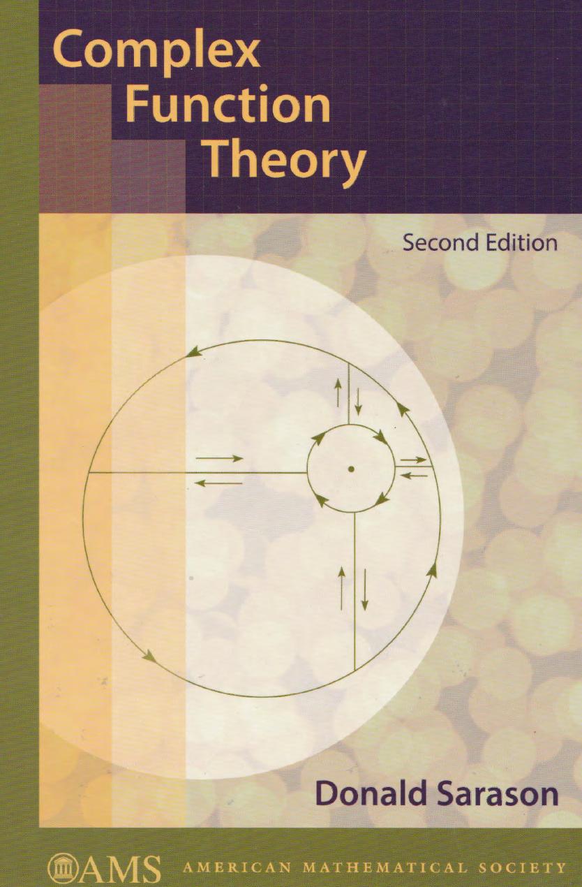 Complex Function Theory by Donald Sarason