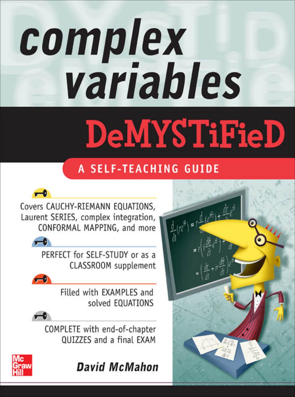Complex Variables Demystified by Unknown
