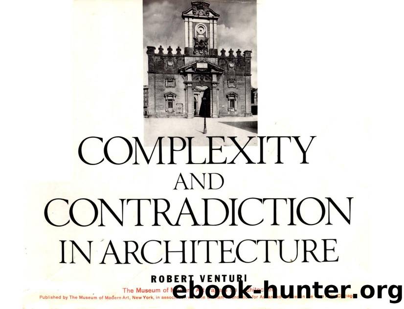 Complexity and Contradiction in Architecture by Unknown