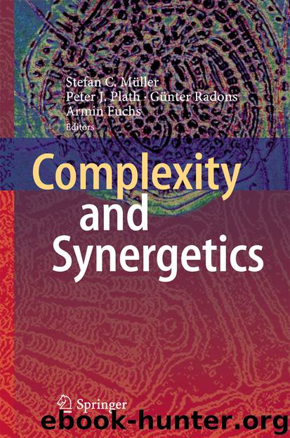 Complexity and Synergetics by Stefan C. Müller Peter J. Plath Günter Radons & Armin Fuchs