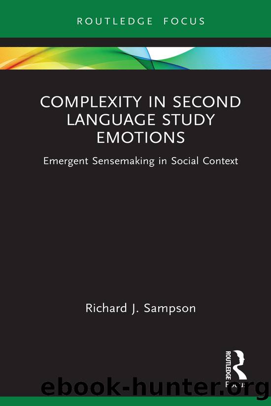 Complexity in Second Language Study Emotions by Richard J. Sampson