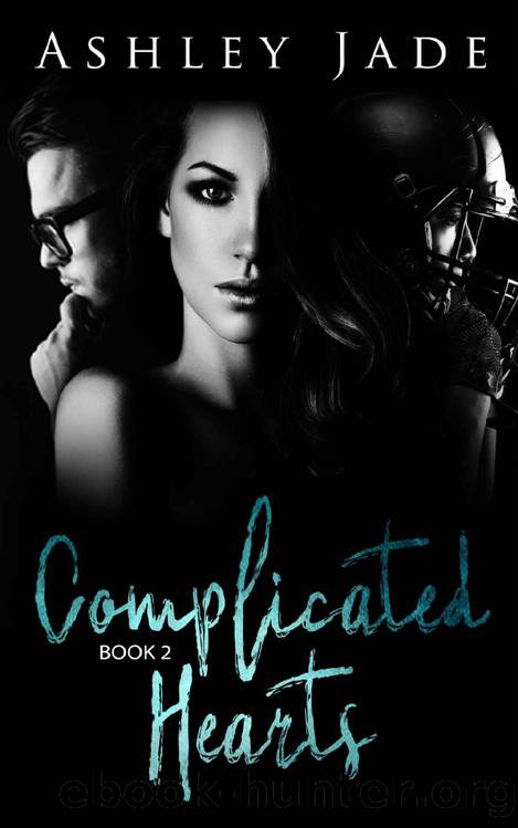 Complicated Hearts (Book 2 of the Complicated Hearts Duet.): A MMF Menage Romance by Ashley Jade