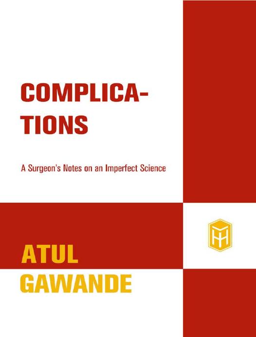 Complications by Atul Gawande