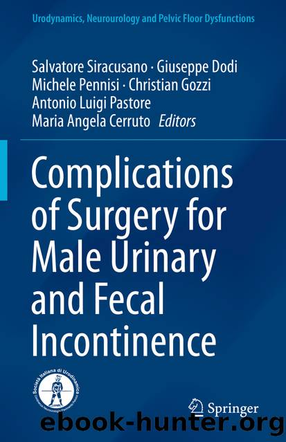 Complications of Surgery for Male Urinary and Fecal Incontinence by Unknown