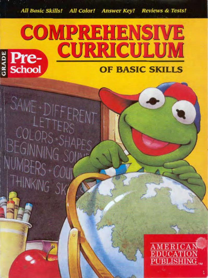 Comprehensive Curriculum of Basic Skills, Grade PK by Thinking Kids & Carson-Dellosa Publishing