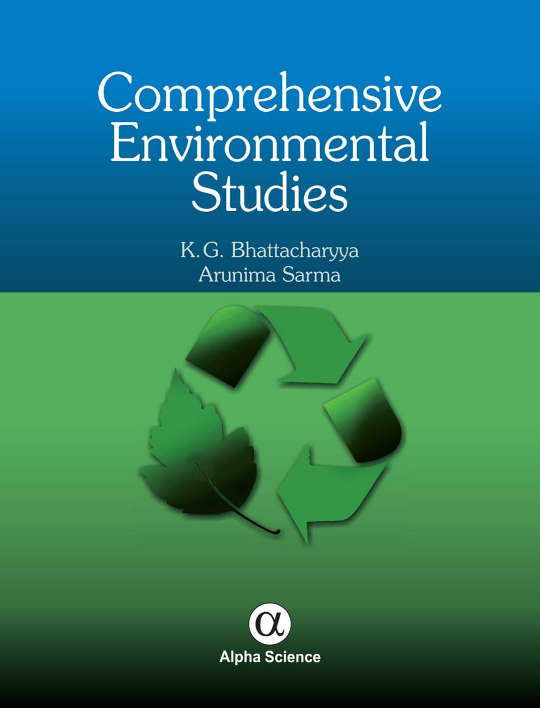 Comprehensive Environmental Studies by Krishna Gopal Bhattacharya; Arunima Sarma