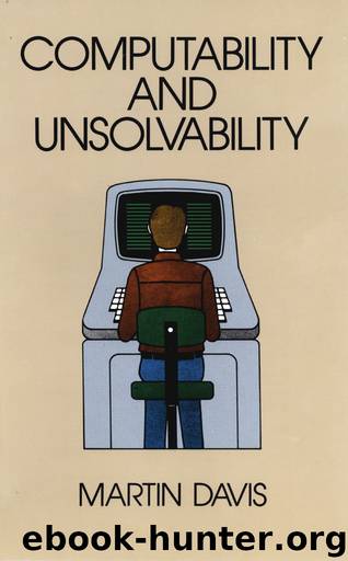 Computability & Unsolvability by Martin Davis