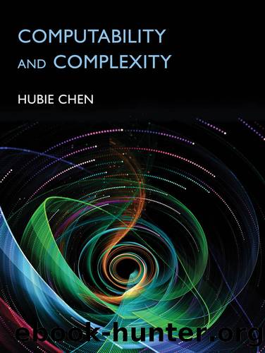 Computability and Complexity by Chen Hubie;