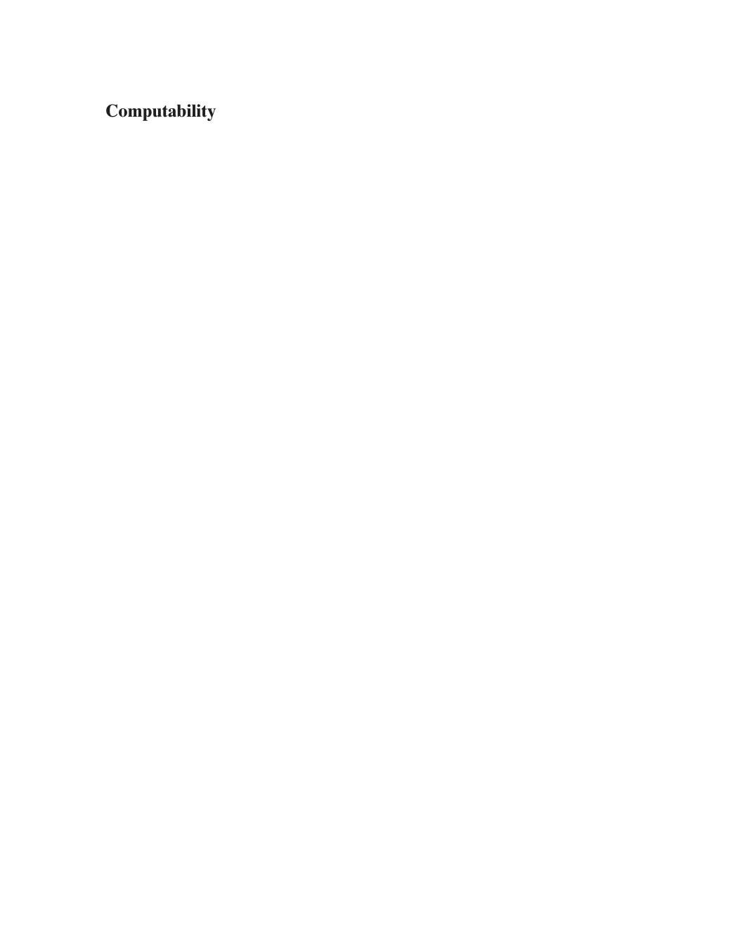 Computability: Turing, Godel, Church, and Beyond by Unknow