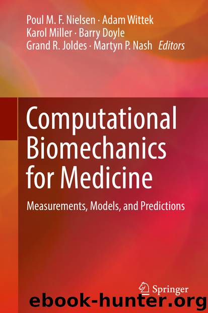 Computational Biomechanics for Medicine by Poul M. F. Nielsen & Adam Wittek & Karol Miller & Barry Doyle & Grand R. Joldes & Martyn P. Nash