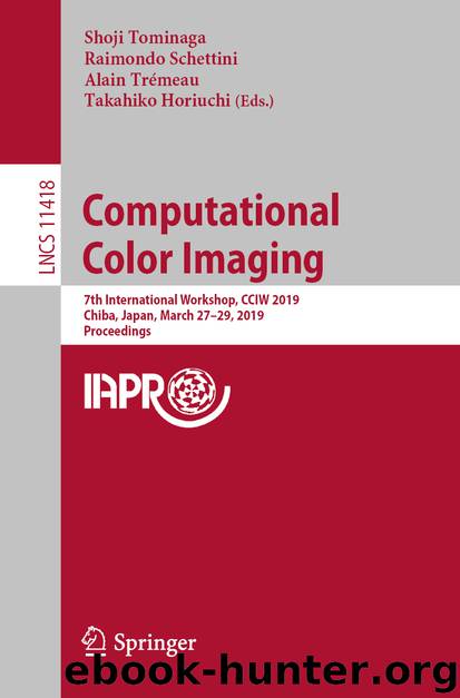 Computational Color Imaging by Shoji Tominaga & Raimondo Schettini & Alain Trémeau & Takahiko Horiuchi