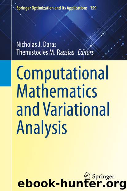 Computational Mathematics and Variational Analysis by Unknown