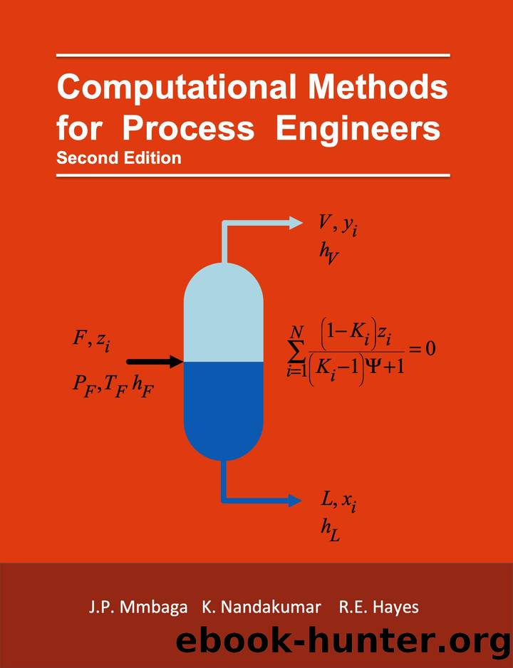 Computational Methods for Process Engineers by Mmbaga Joseph & Nandakumar Kumar & Hayes Robert