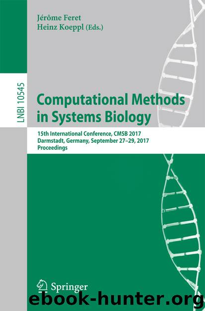 Computational Methods in Systems Biology by Jérôme Feret & Heinz Koeppl