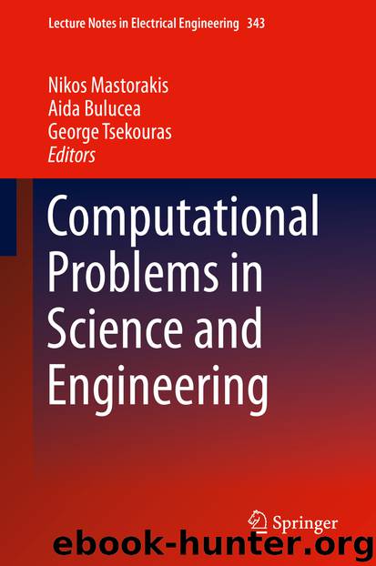 Computational Problems in Science and Engineering by Nikos Mastorakis Aida Bulucea & George Tsekouras