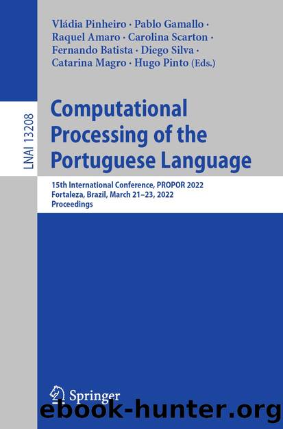 Computational Processing of the Portuguese Language by Unknown