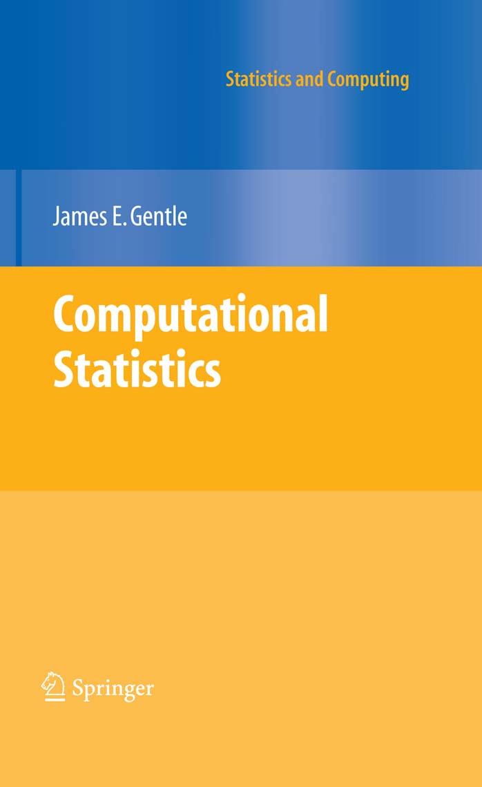 Computational Statistics by Gentle James E