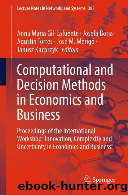 Computational and Decision Methods in Economics and Business by Unknown