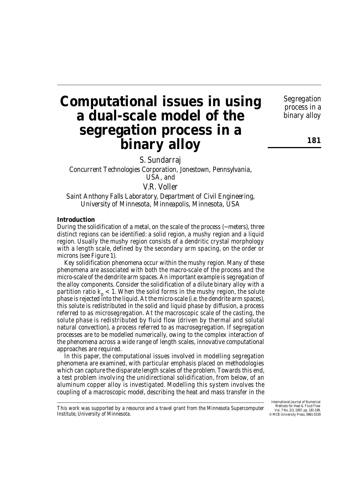 Computational issues by Unknown