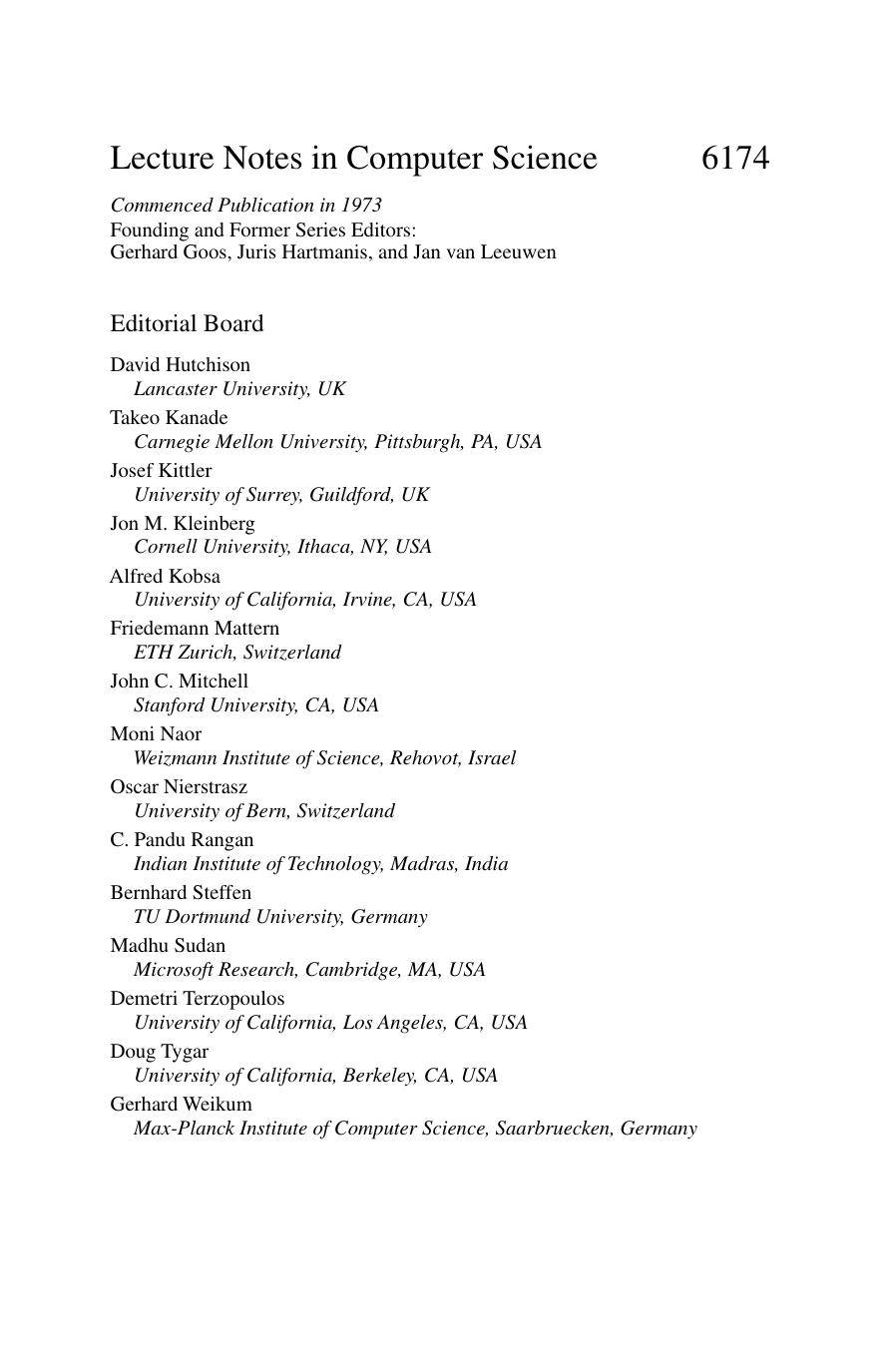 Computer Aided Verification: 22nd International Conference, CAV 2010, Edinburgh, UK, July 15-19, 2010. Proceedings by David Basin Felix Klaedtke Samuel Müller (auth.) Tayssir Touili Byron Cook Paul Jackson (eds.)