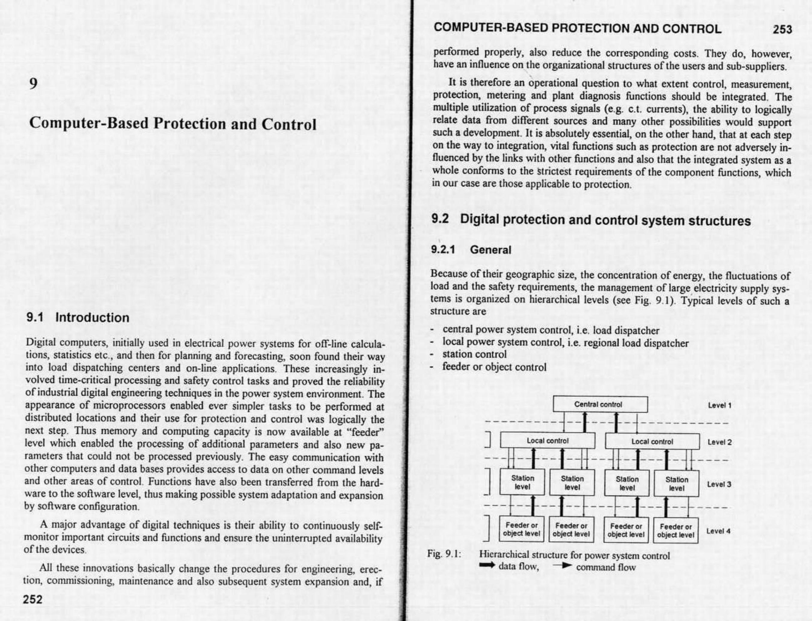 Computer Based Protection and Control by Unknown
