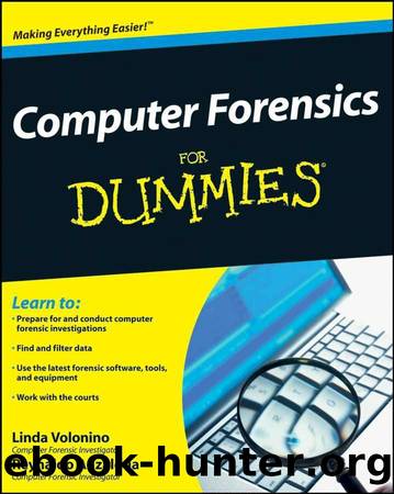 Computer Forensics For Dummies by Volonino Linda & Anzaldua Reynaldo