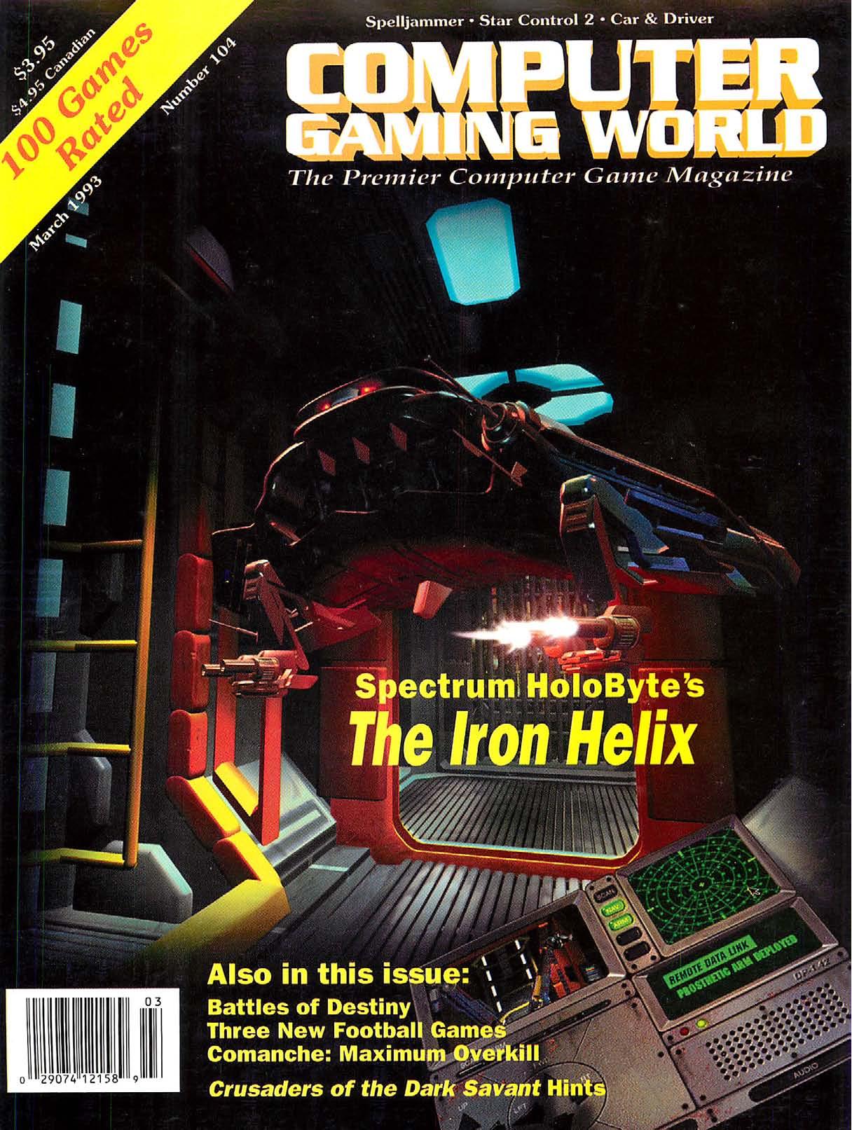 Computer Gaming World Issue 104 by Unknown