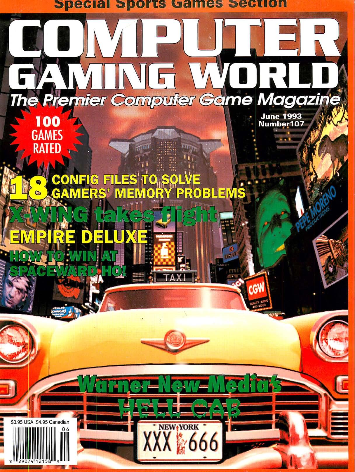 Computer Gaming World Issue 107 by Unknown