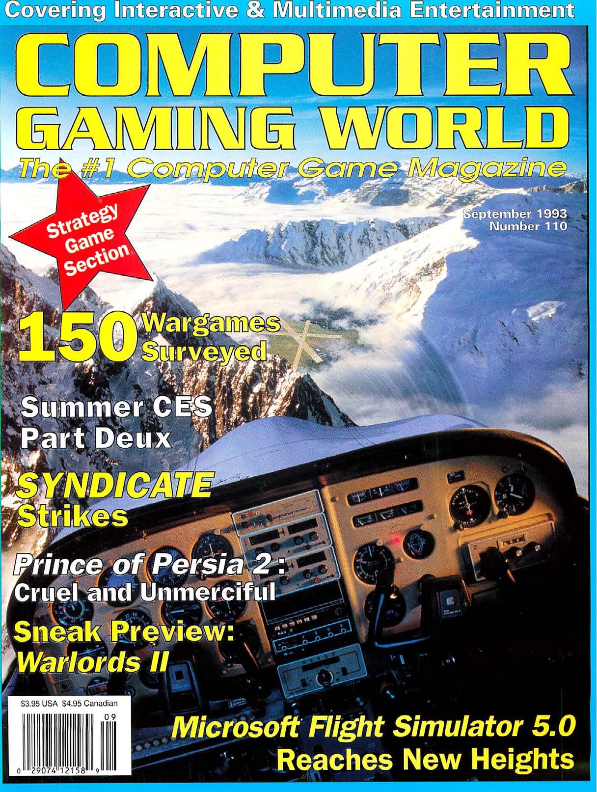 Computer Gaming World Issue 110 by Unknown