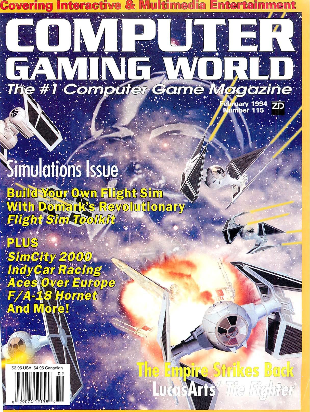 Computer Gaming World Issue 115 by Unknown