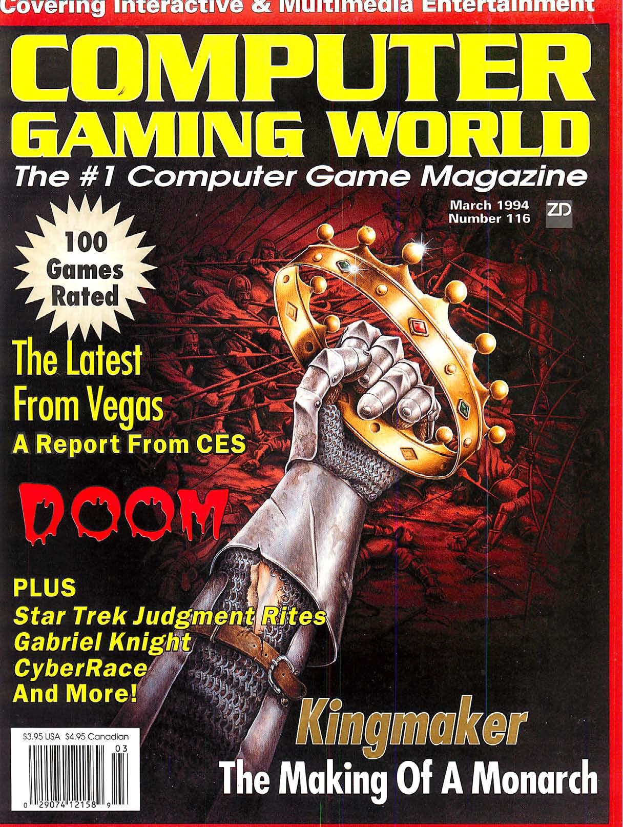 Computer Gaming World Issue 116 by Unknown