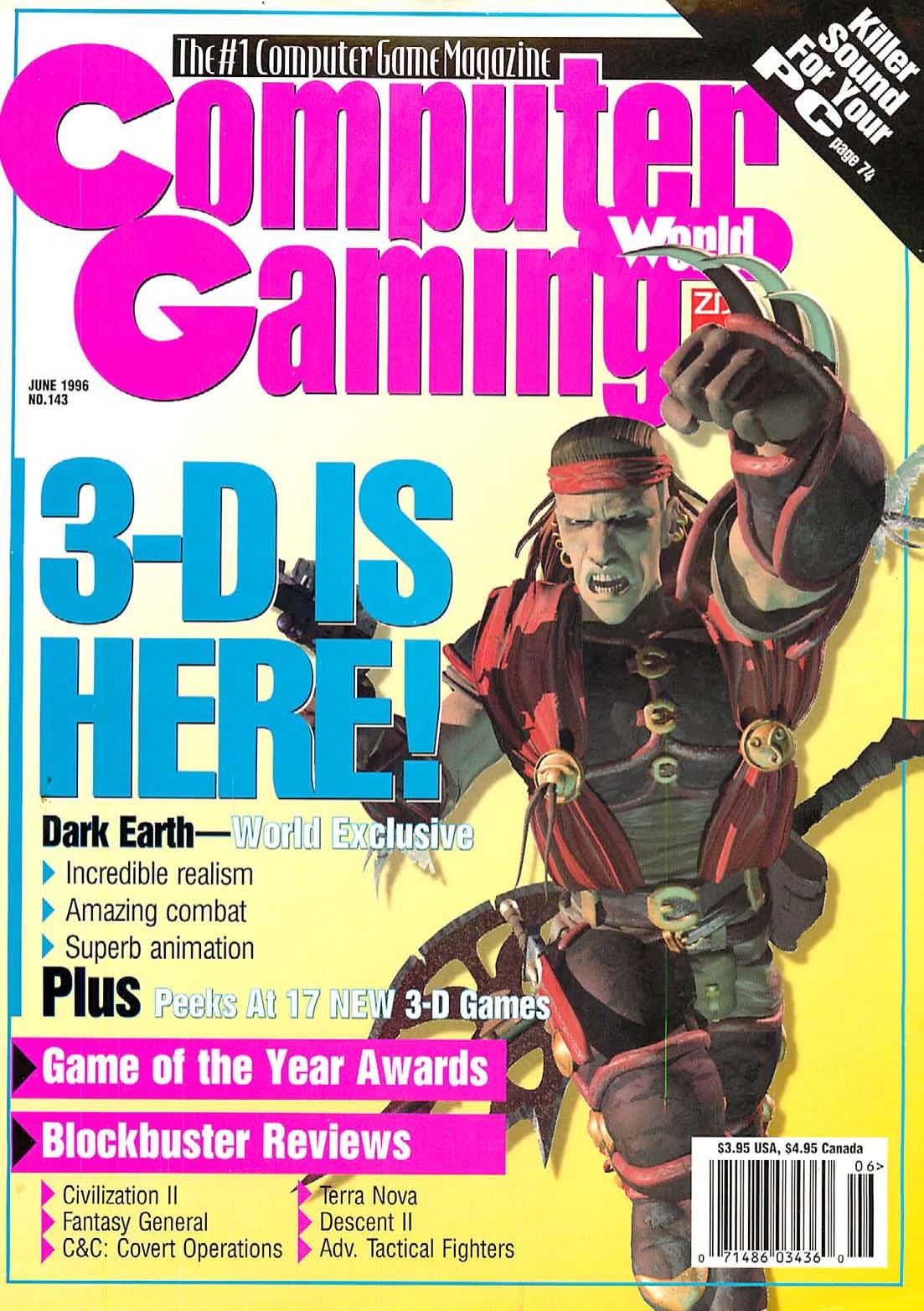 Computer Gaming World Issue 143 by Unknown