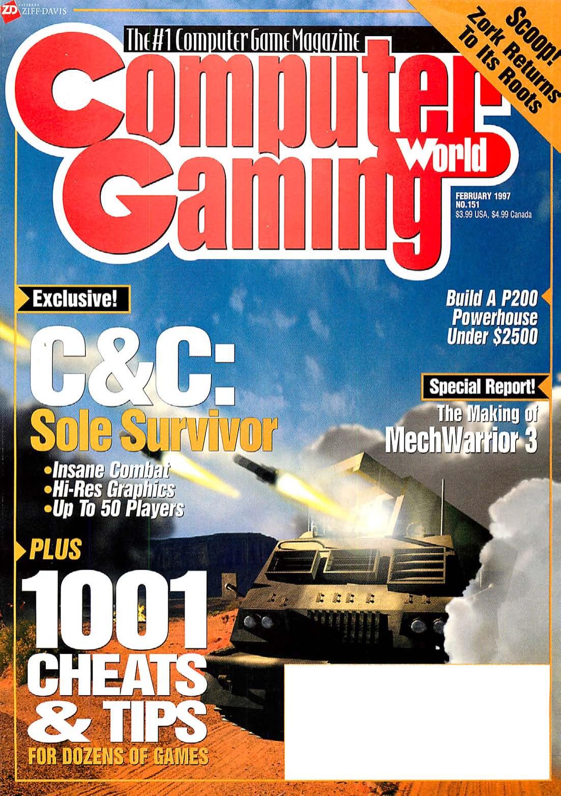 Computer Gaming World Issue 151 by Unknown