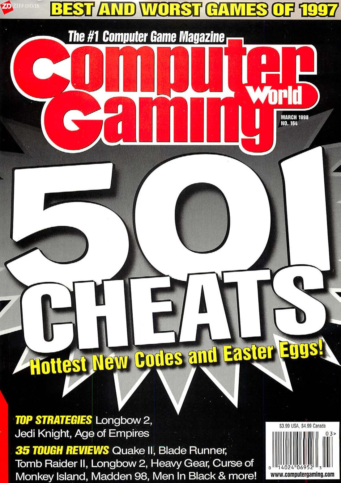 Computer Gaming World Issue 164 by Unknown