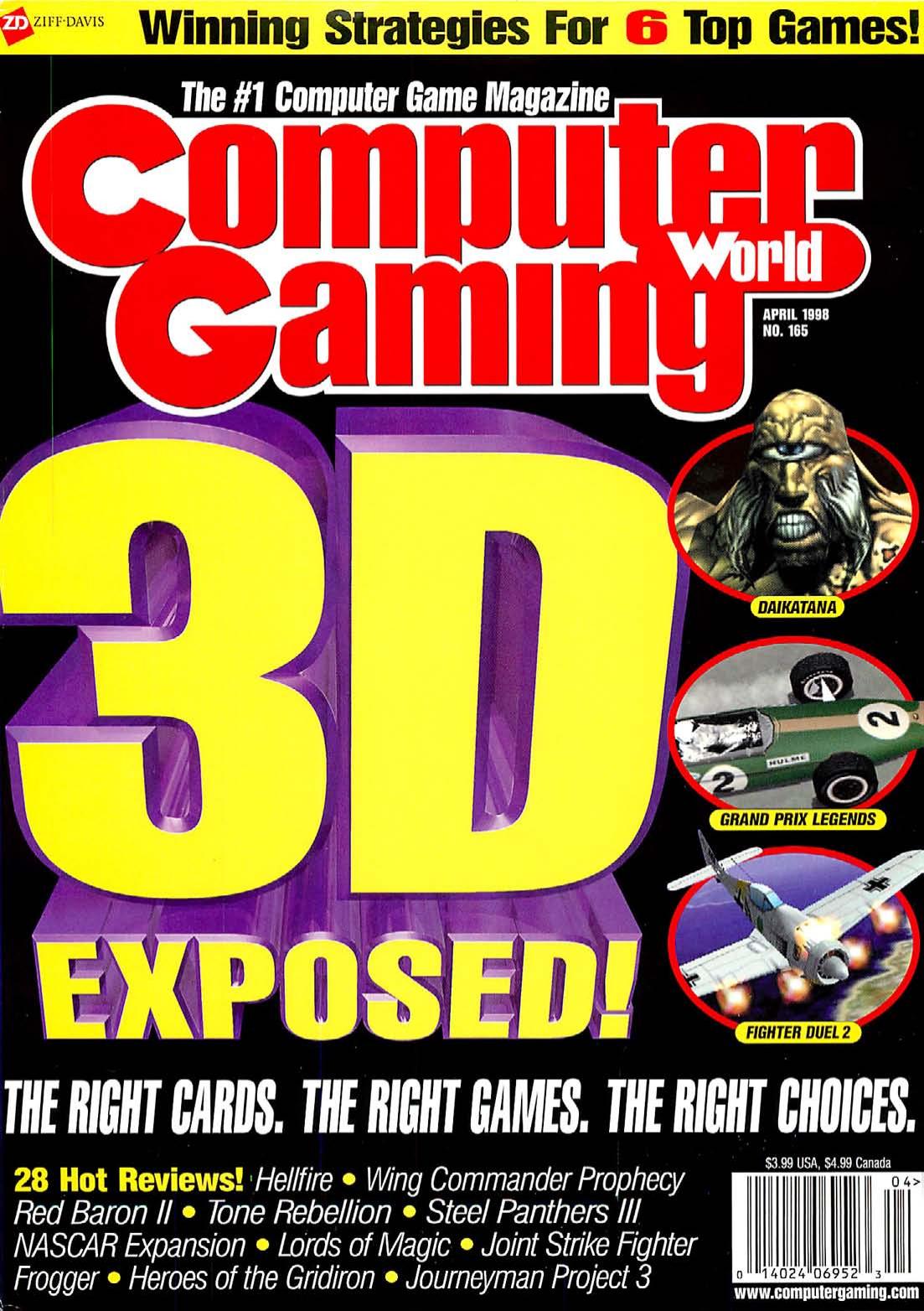 Computer Gaming World Issue 165 by Unknown