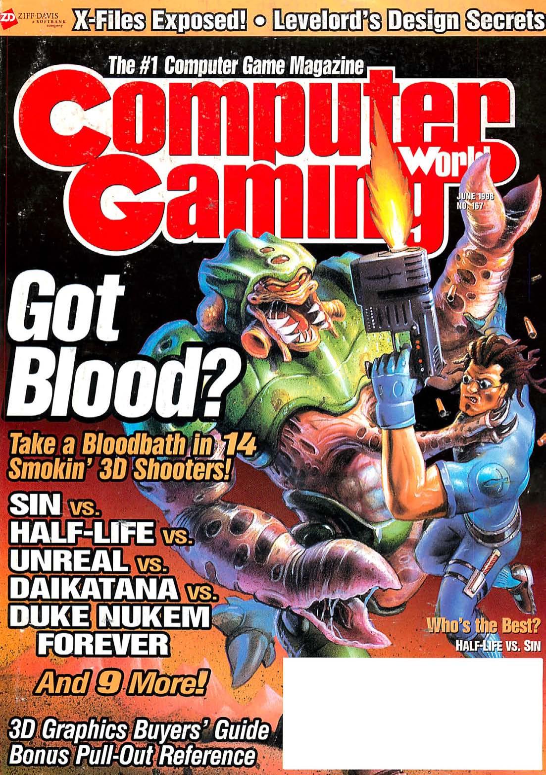 Computer Gaming World Issue 167 by Unknown