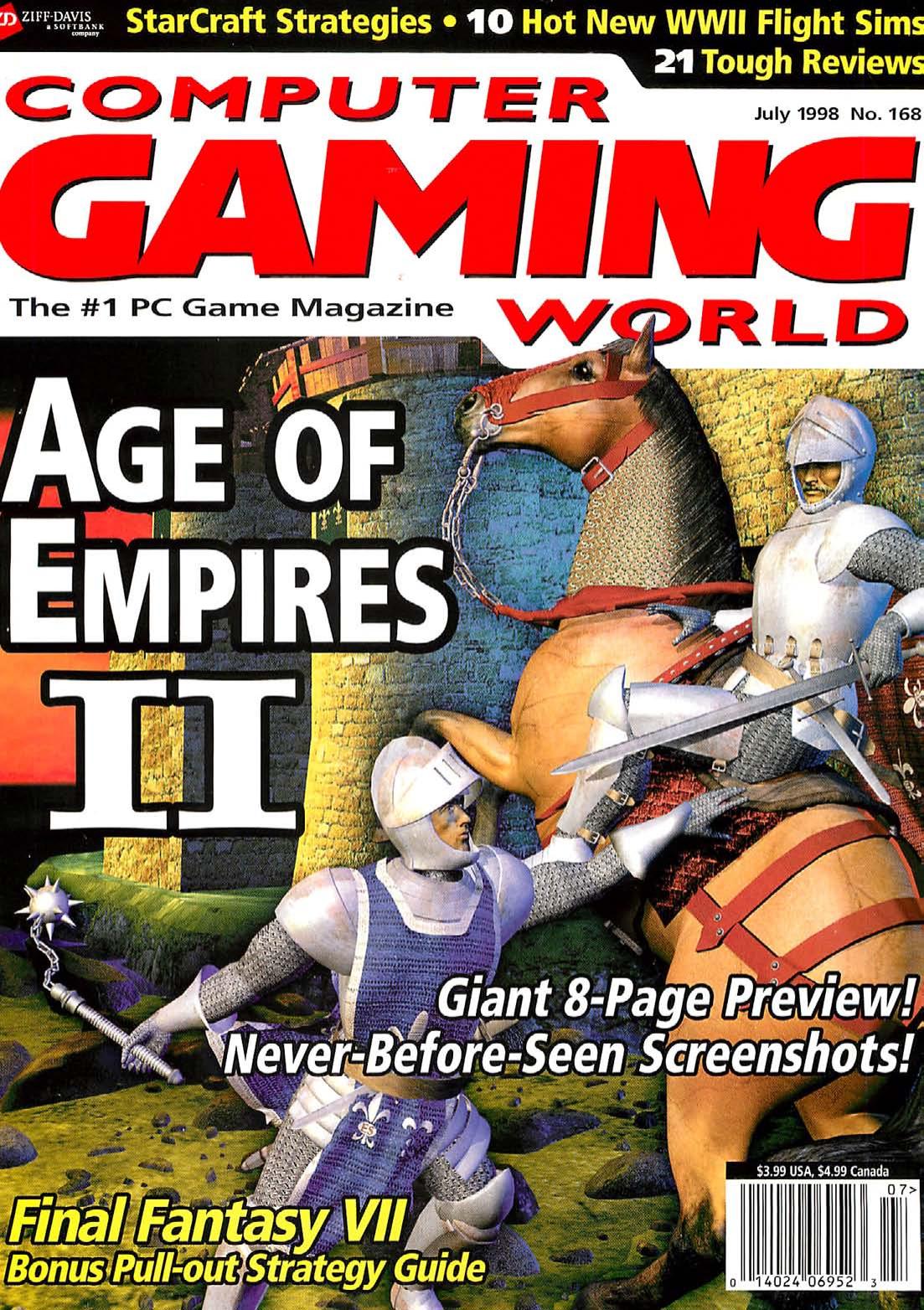 Computer Gaming World Issue 168 by Unknown