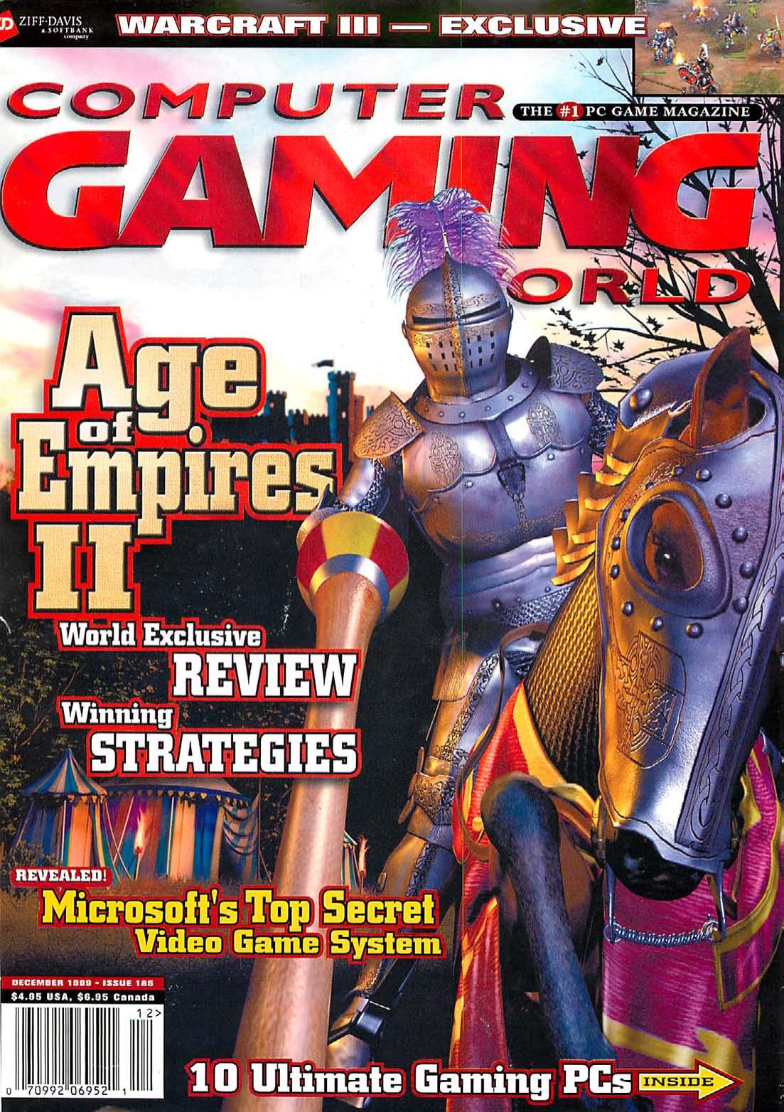 Computer Gaming World Issue 185 by Unknown