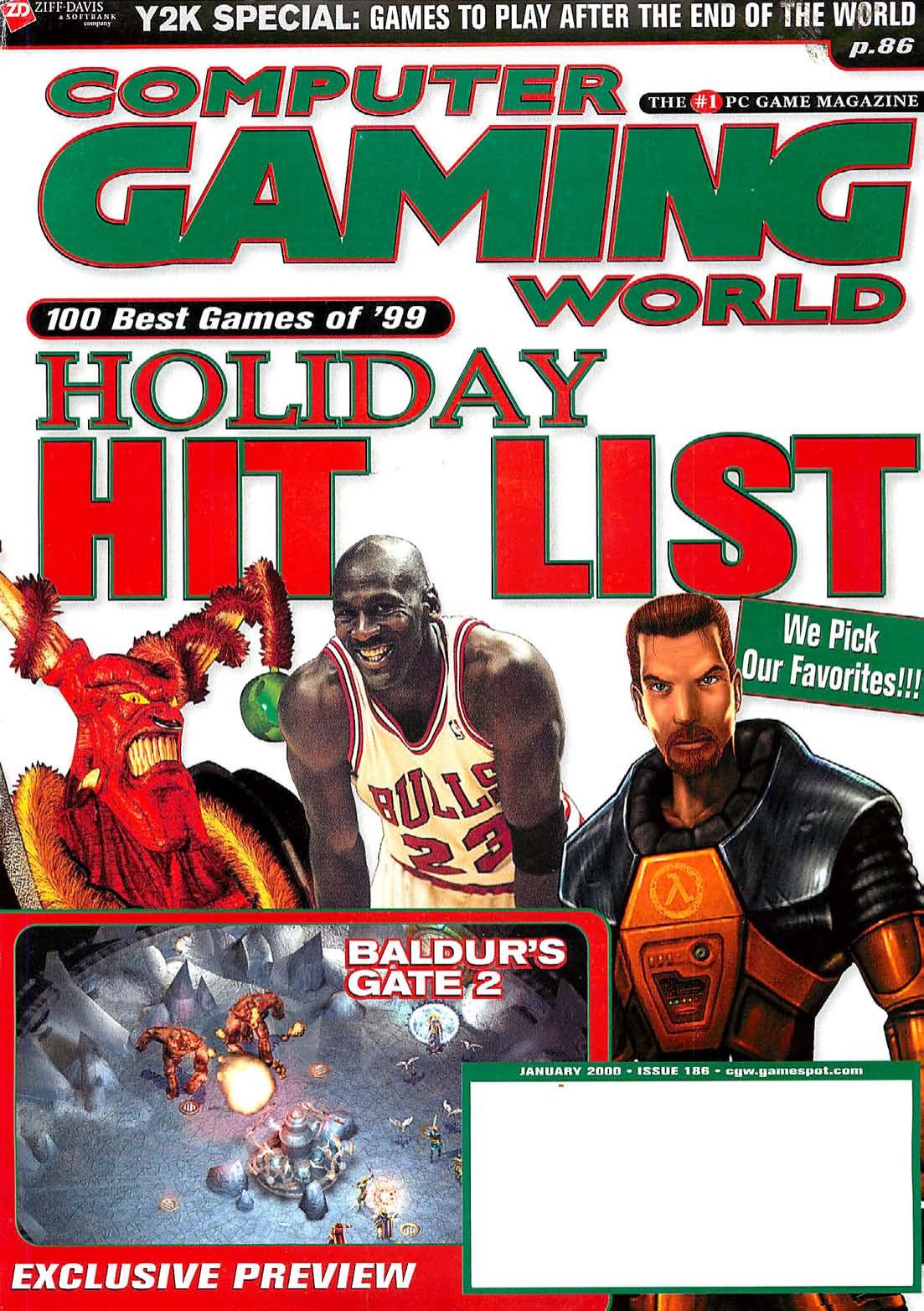 Computer Gaming World Issue 186 by Unknown