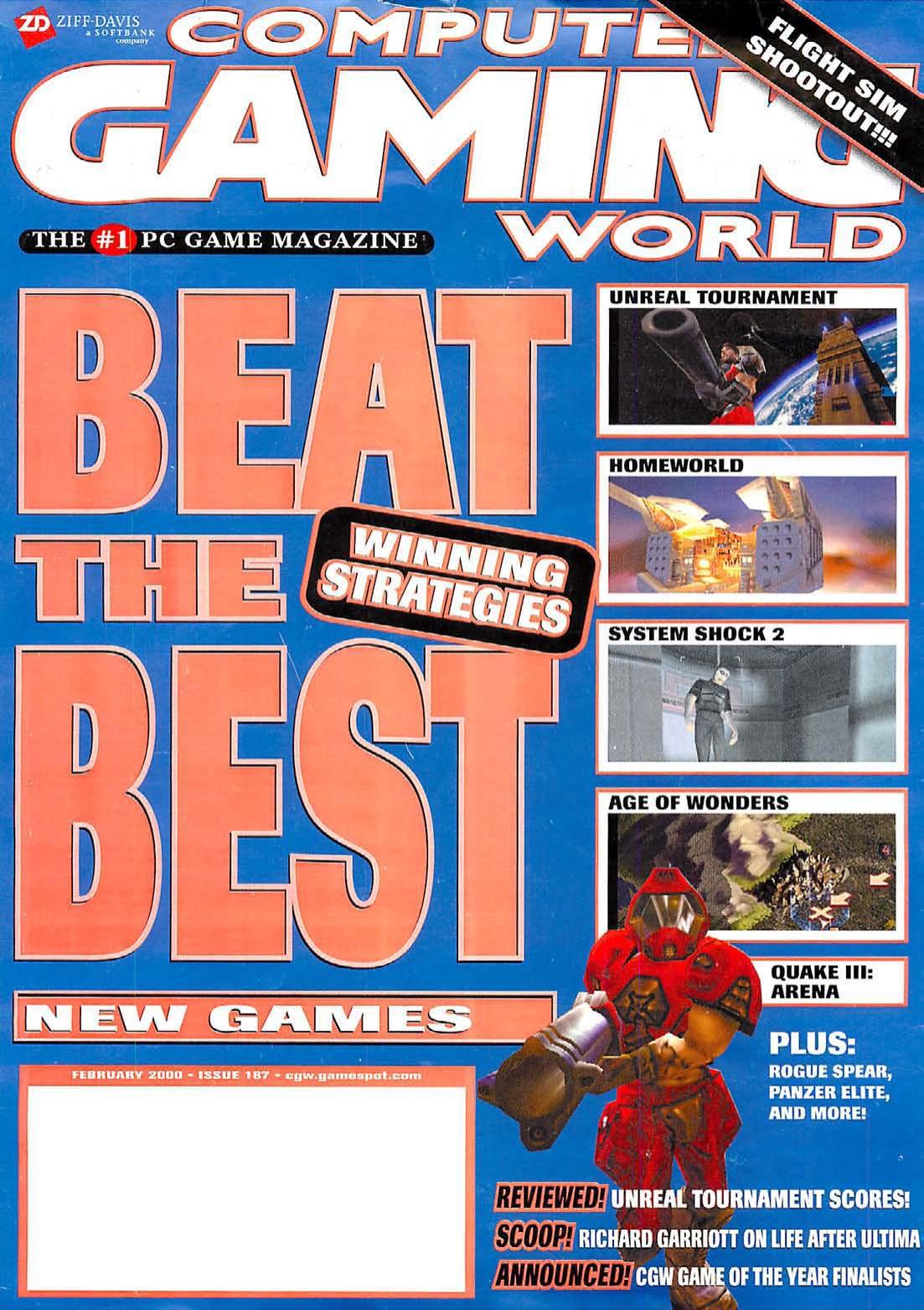 Computer Gaming World Issue 187 by Unknown