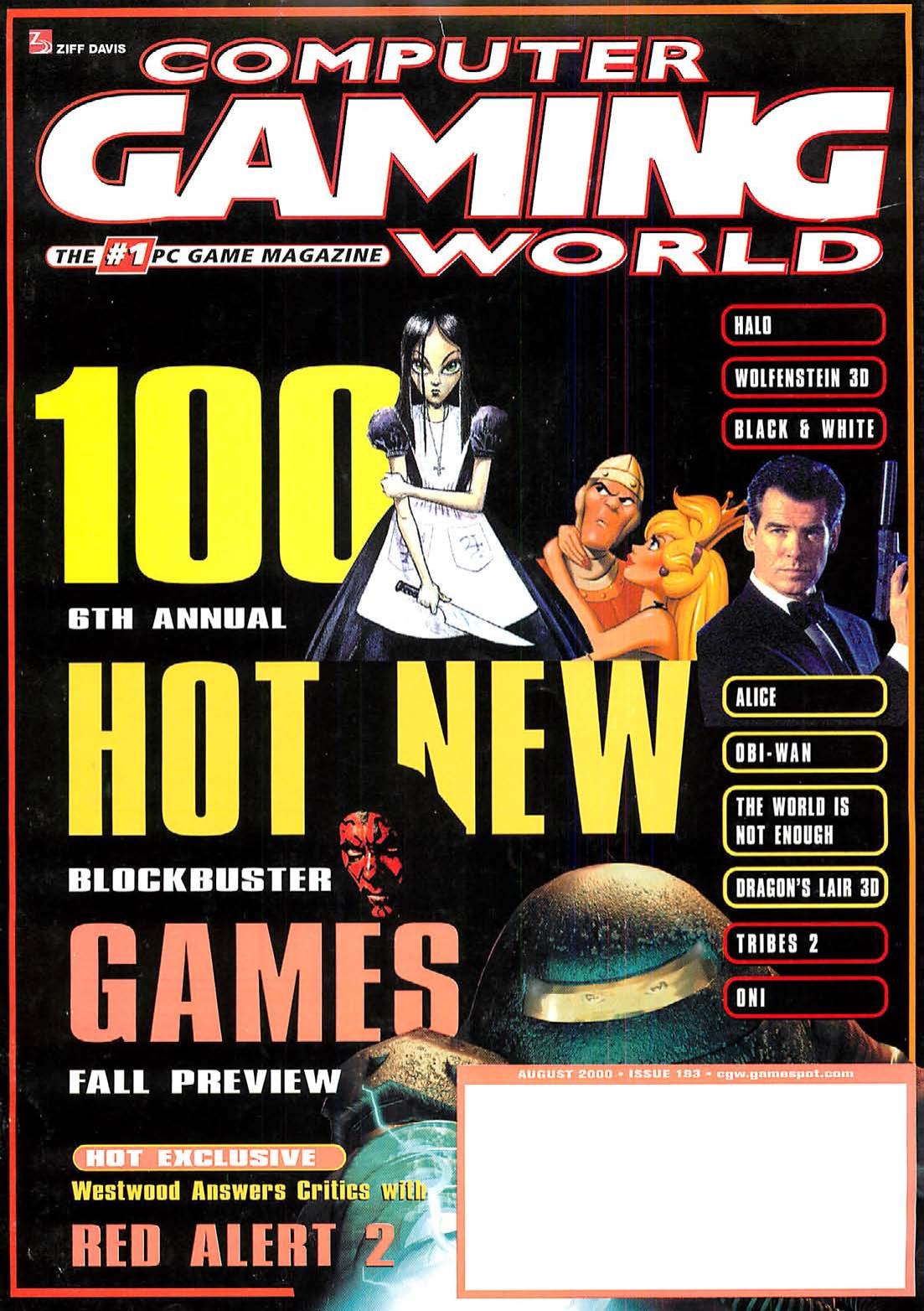 Computer Gaming World Issue 193 by Unknown